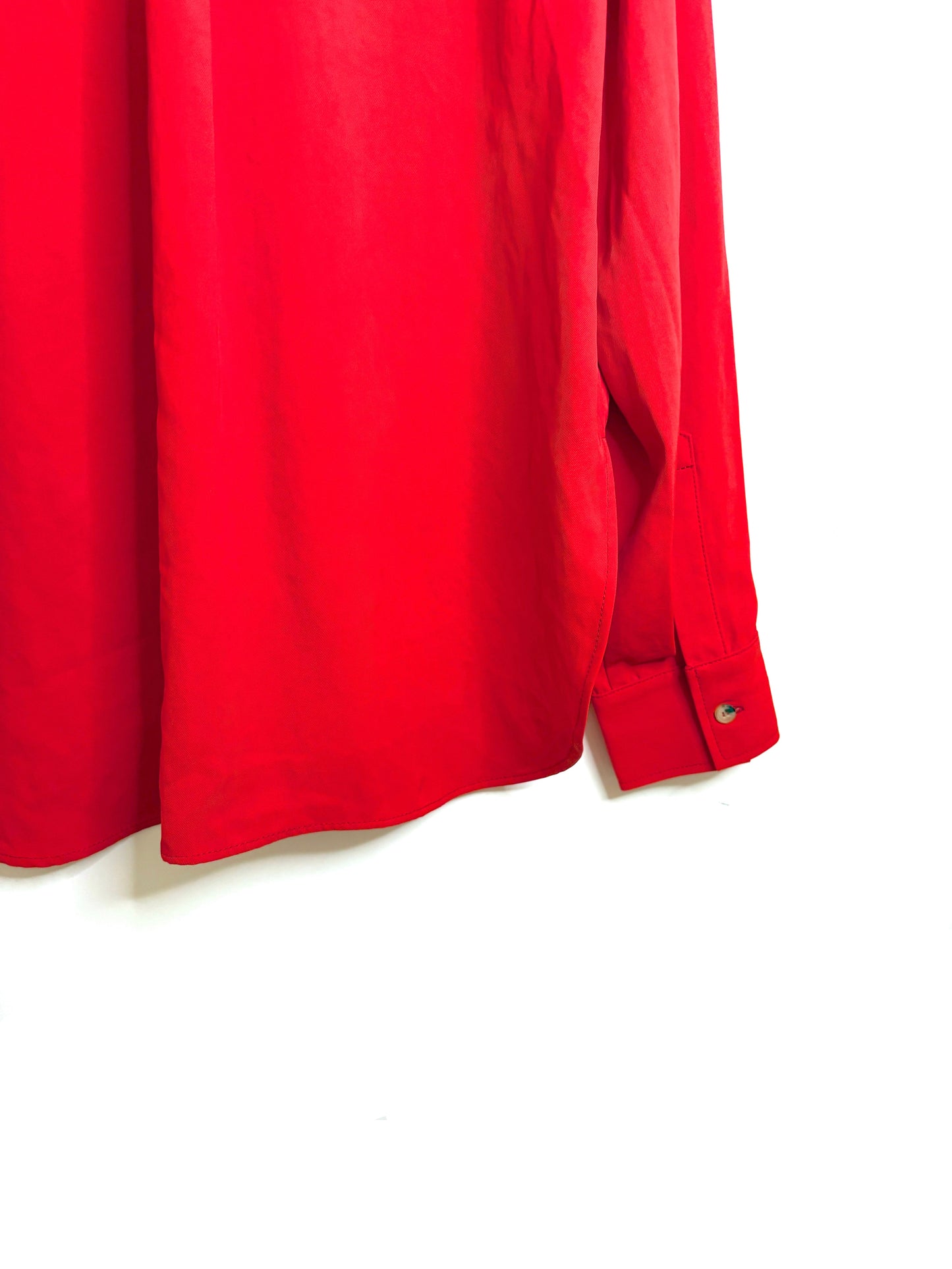 New With Tags Serena Bute Red Utility Shirt UK 8