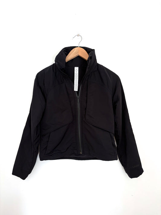 Lululemon Cropped Black Jacket 