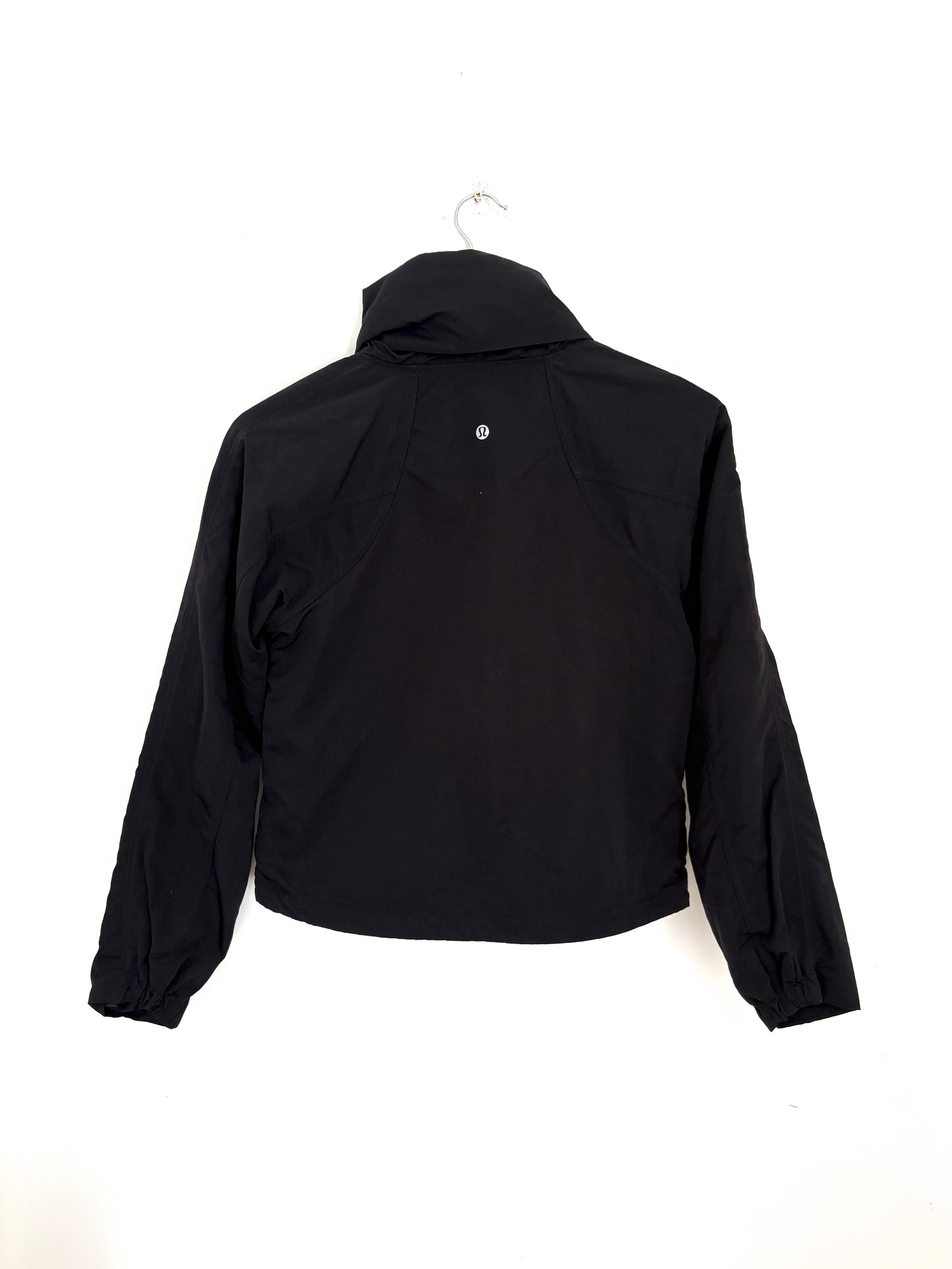 Lululemon Cropped Black Jacket UK 4