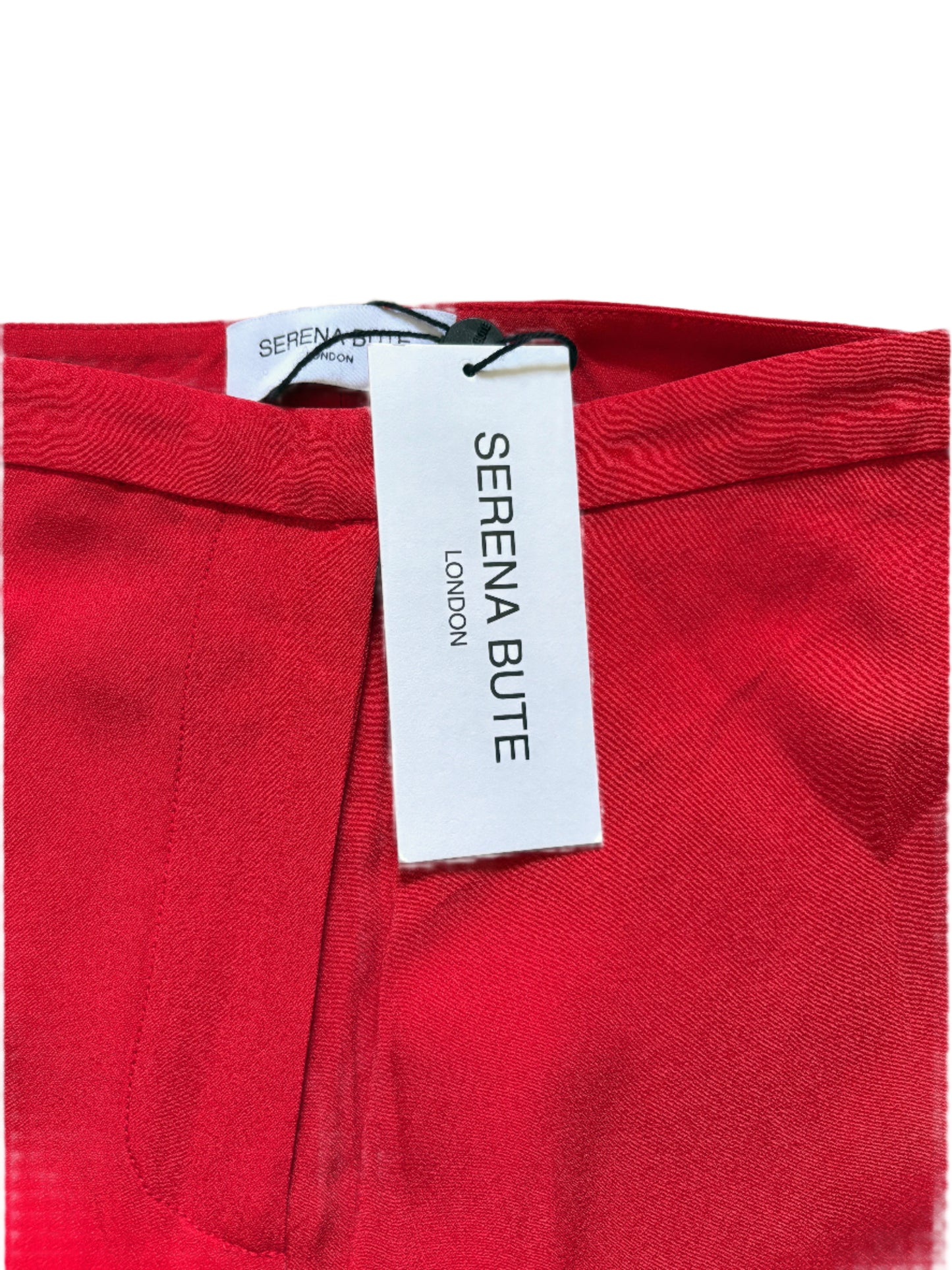 New With Tags Serena Bute Red Flare Trousers XS