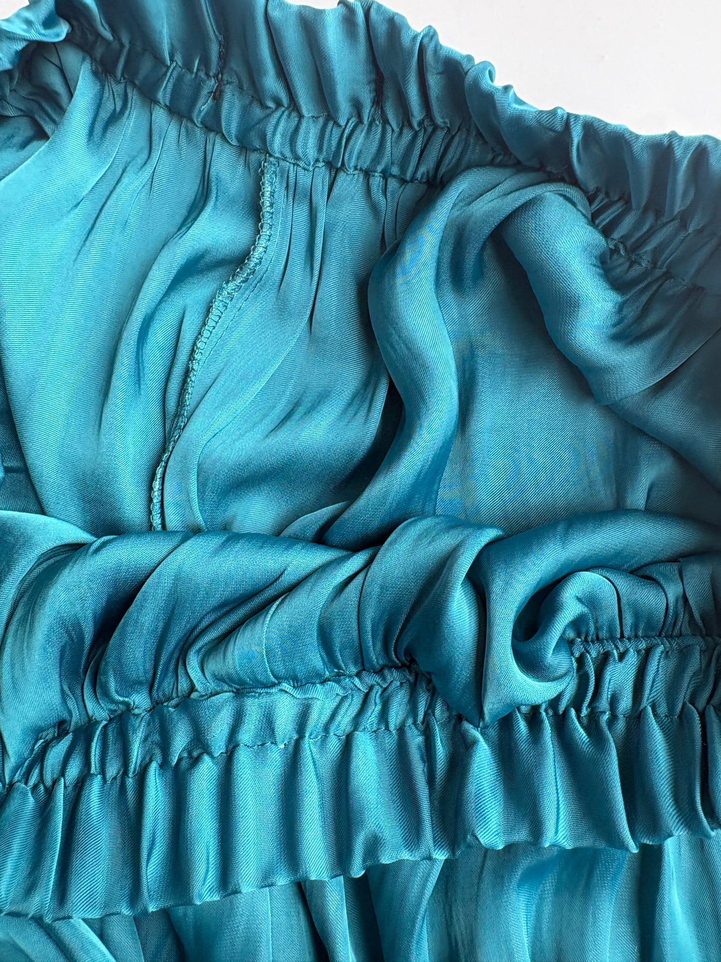 Zara Vibrant Blue Maxi Skirt S