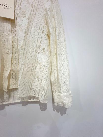 New With Tags Sézane Lace Blouse UK 6