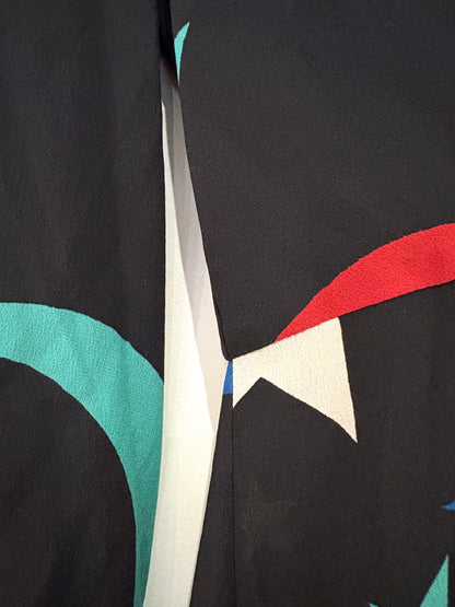 Rixo Silk Star Print Dress S