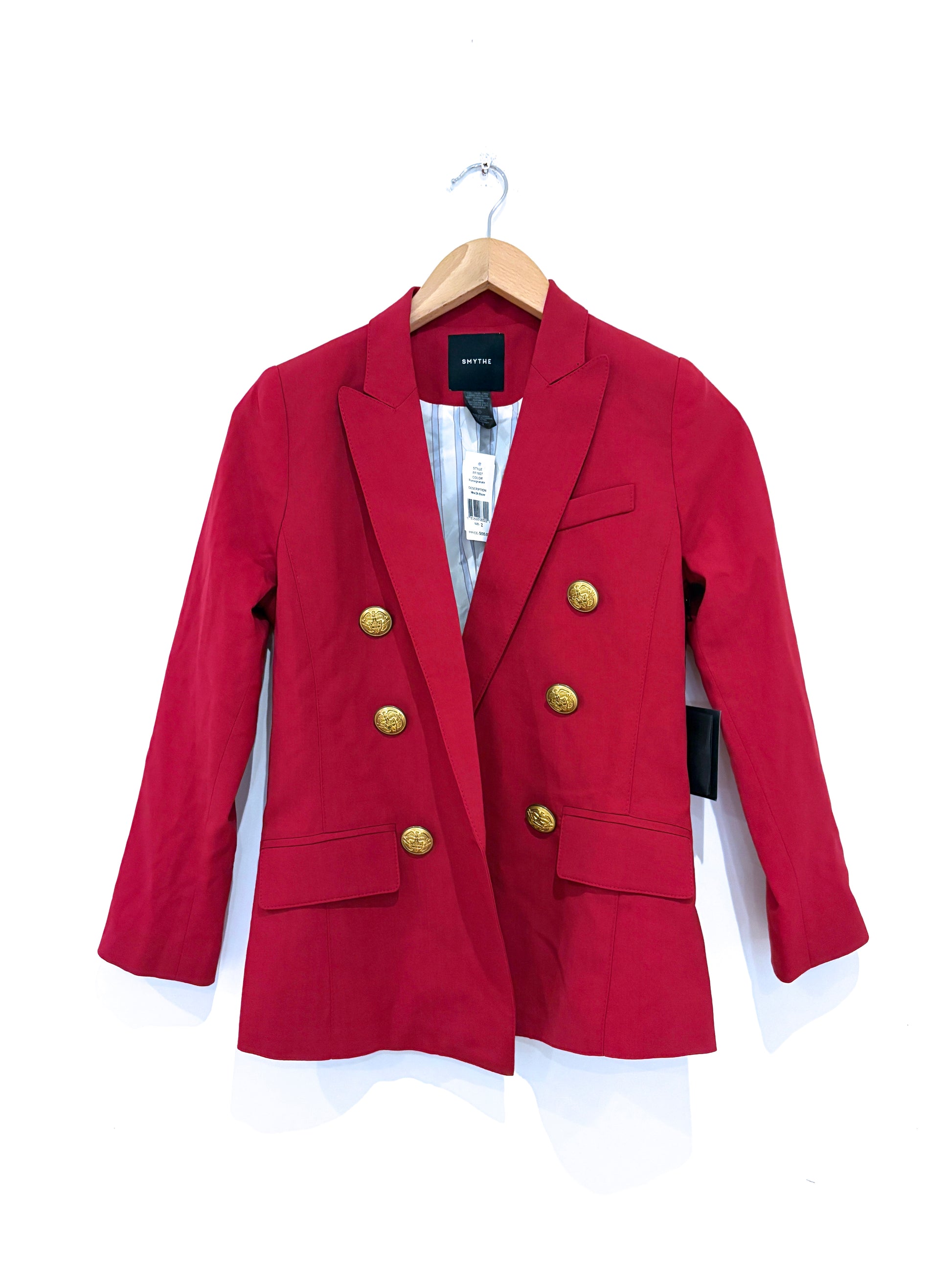Smythe  Pomegranate blazer