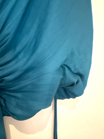 Zara Vibrant Teal Blouse S