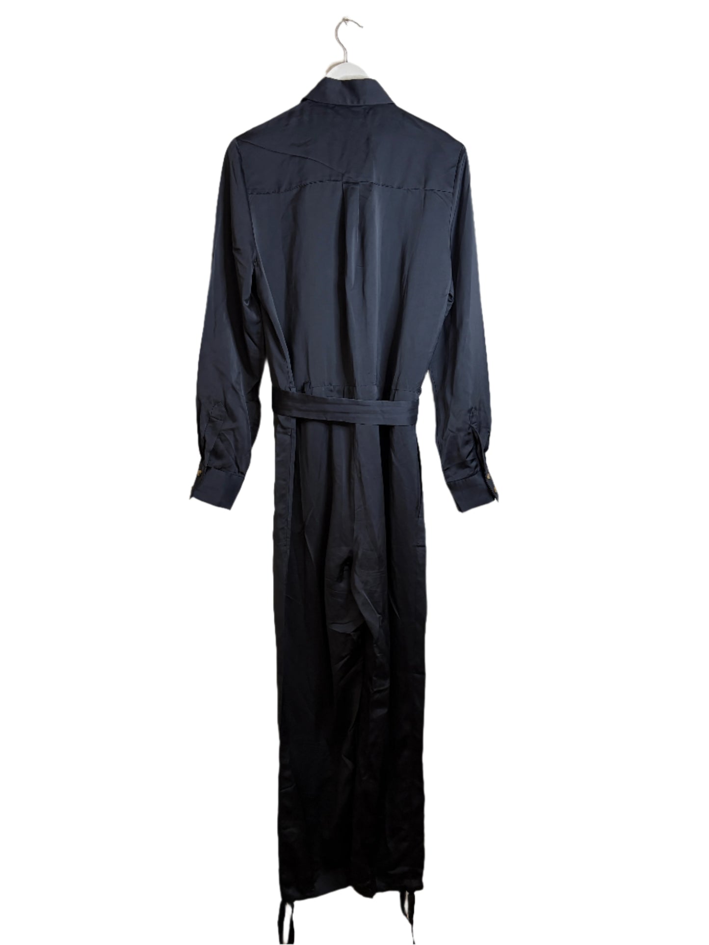 Serena Bute Blue Cargo Jumpsuit UK 10