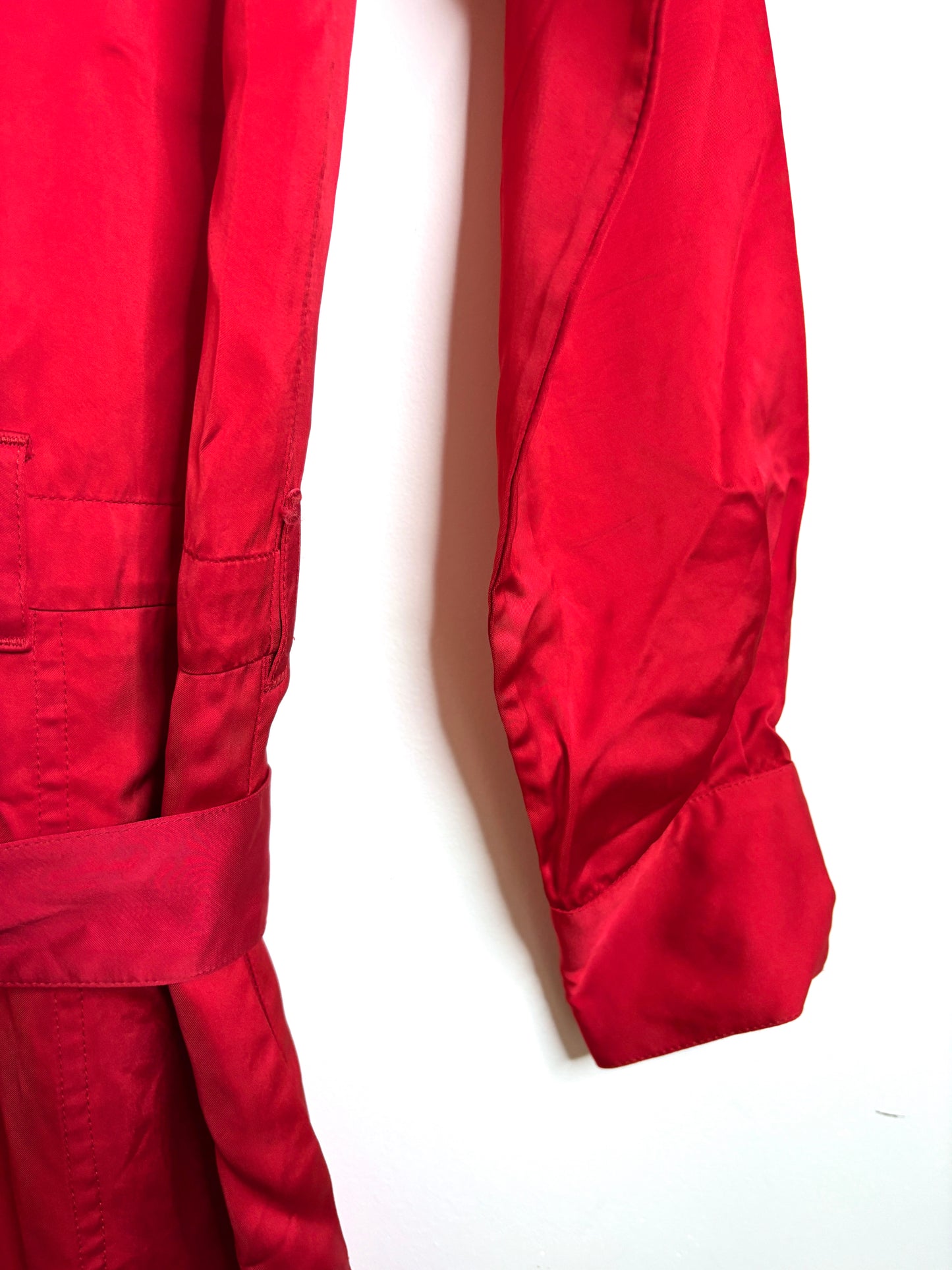 Serena Bute Red Cargo Jumpsuit UK 10