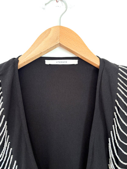 Uterque Beaded Dress S