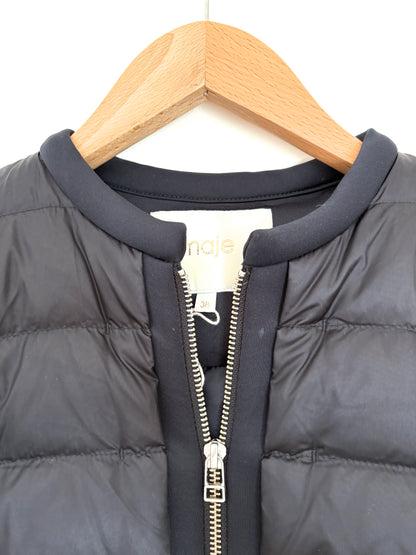 New With Tags Maje Quilted Zip Jacket UK 8