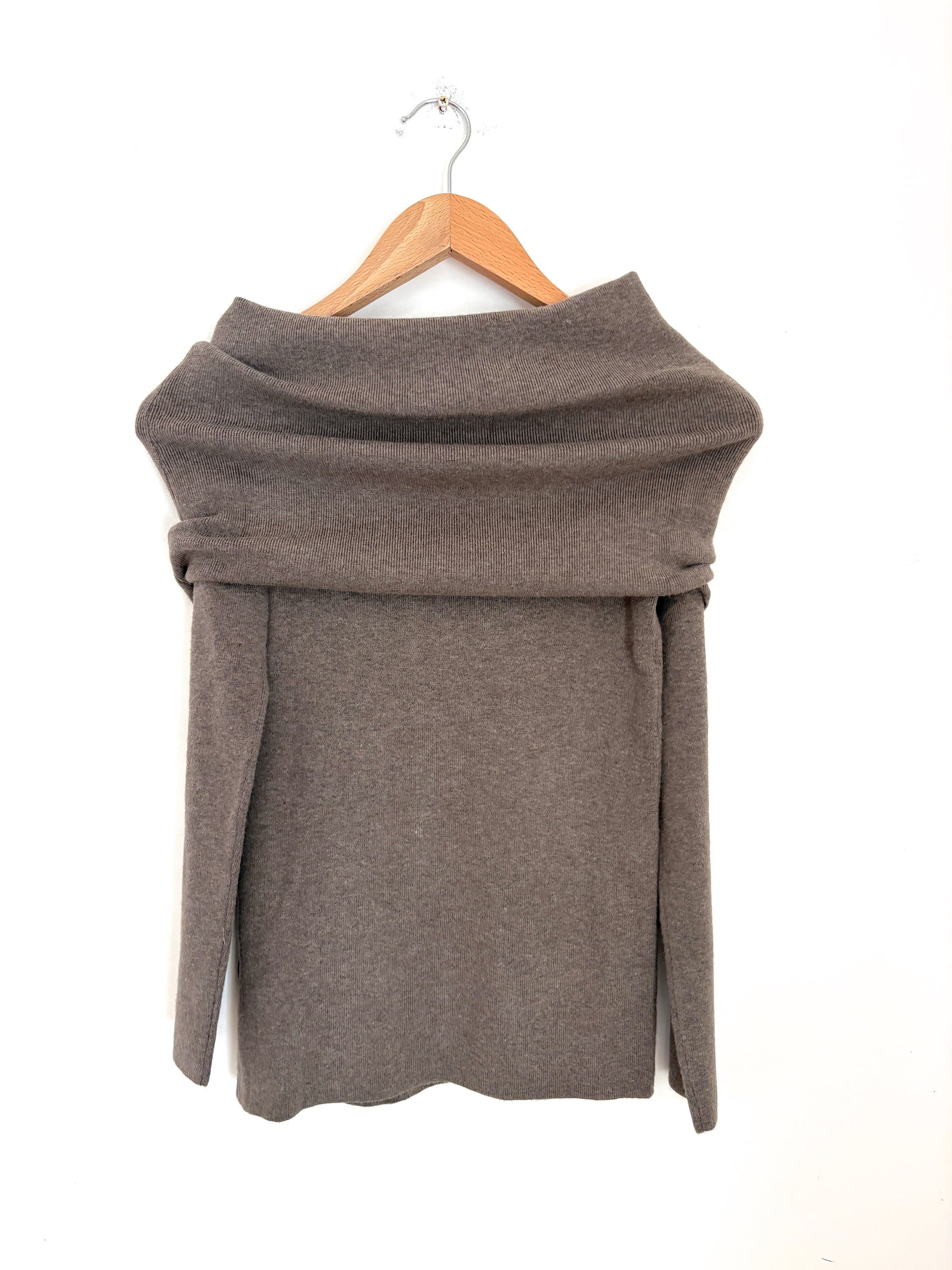 Zara Gathered Strapless Knit Top