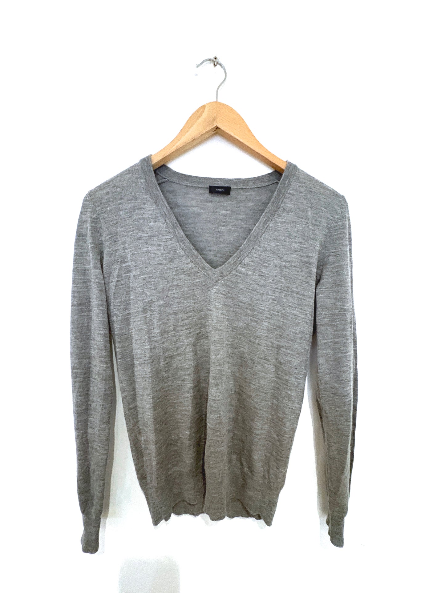 Joseph Grey Cashmere Top S