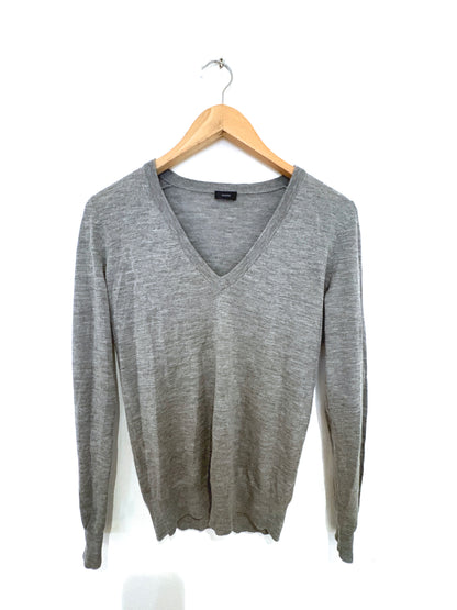 Joseph Grey Cashmere Top S
