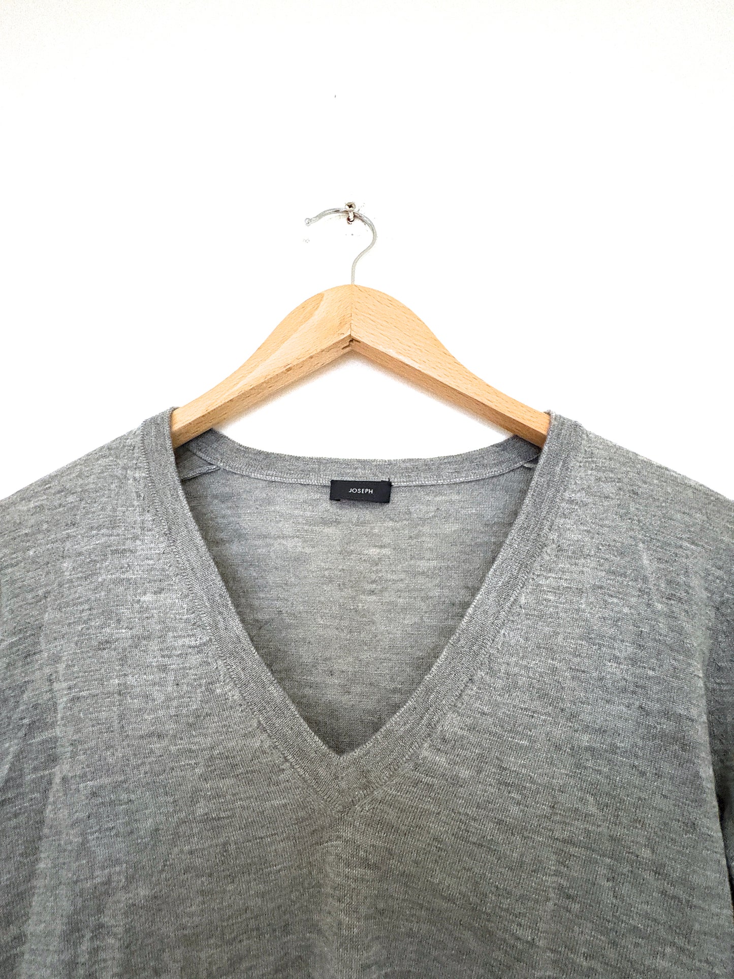 Joseph Grey Cashmere Top S
