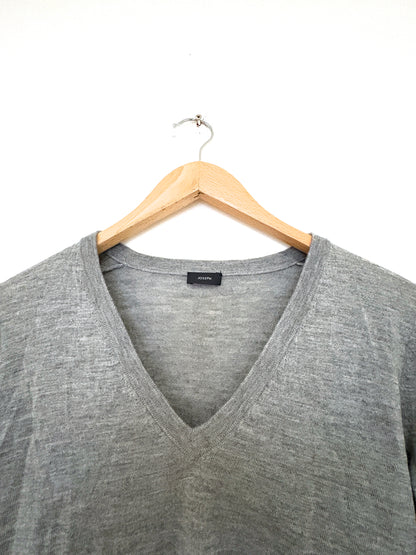 Joseph Grey Cashmere Top S