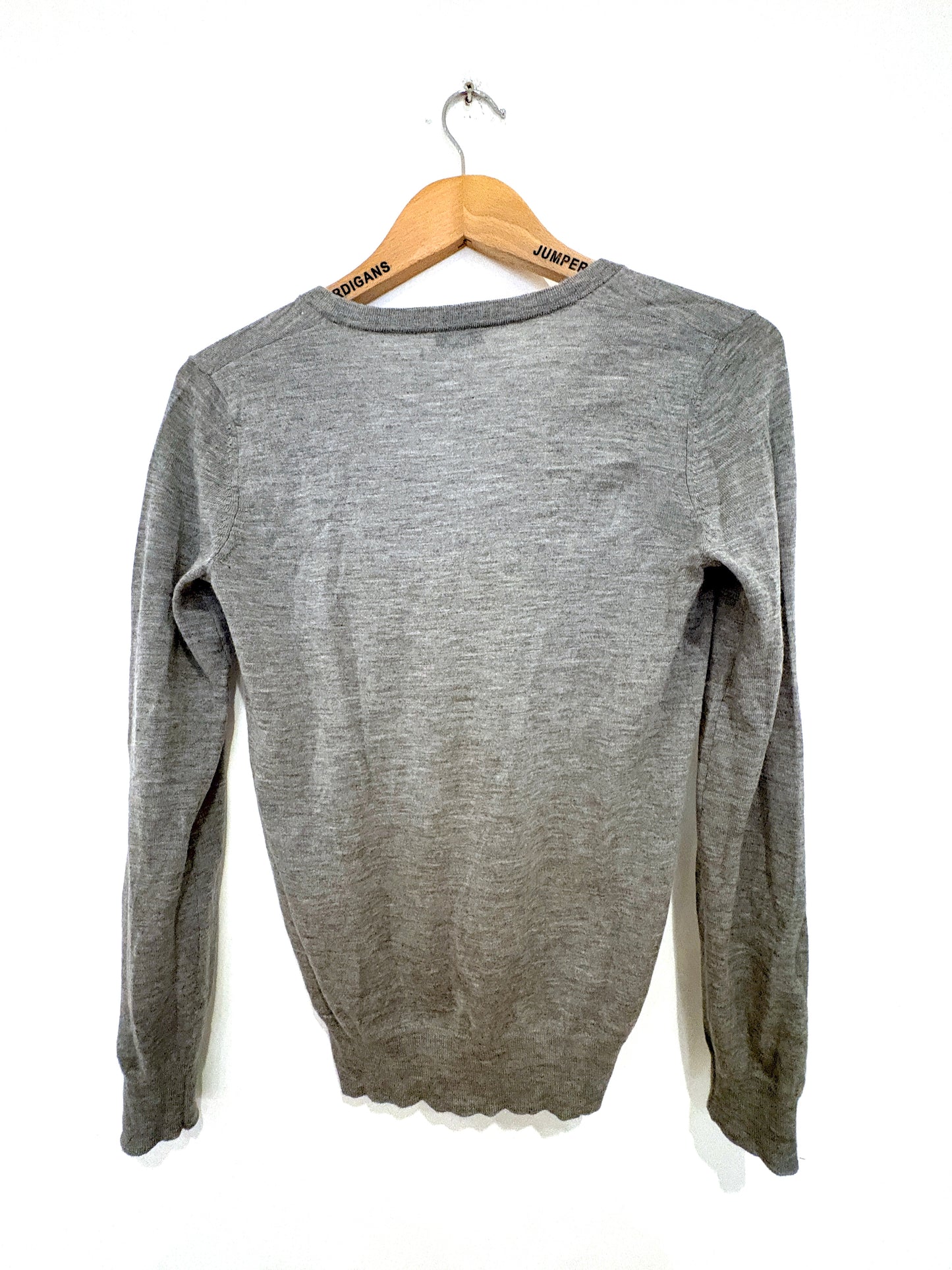 Joseph Grey Cashmere Top S