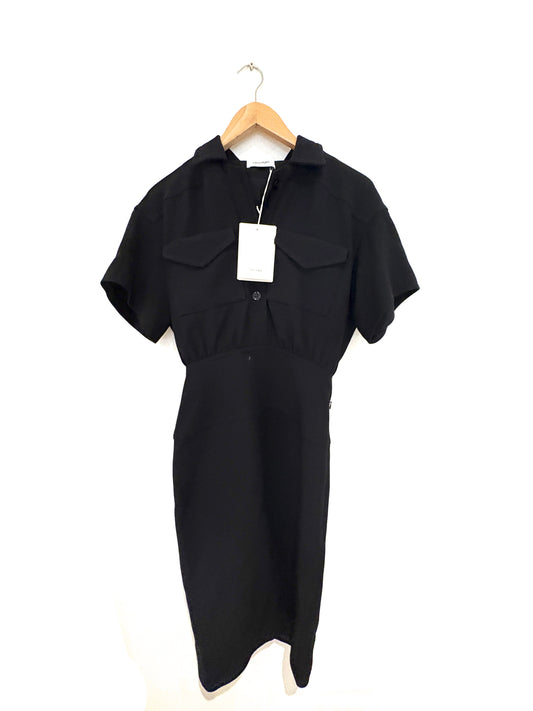 Courrèges Black Basques Dress