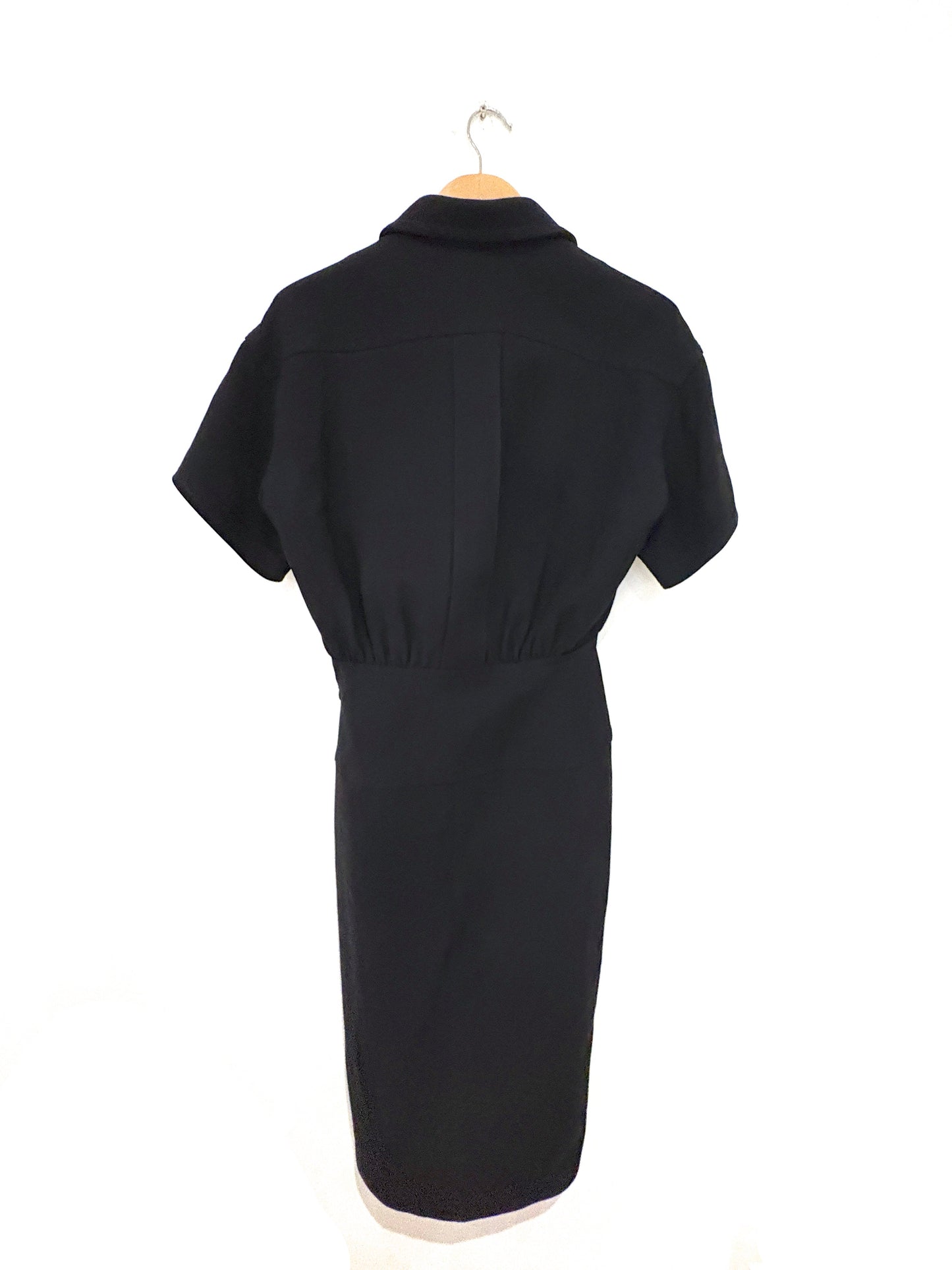 New with Tags Courrèges Black Basques Dress UK 8