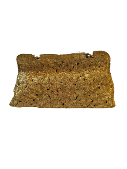 Emma Hope Gold Shoulder Bag