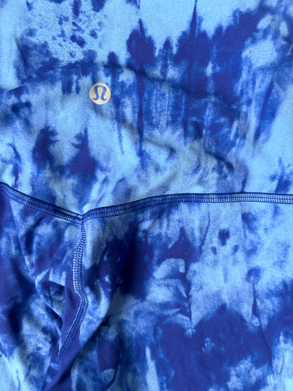 Lululemon Blue Tie-dye Align HR Pant 25" UK 6