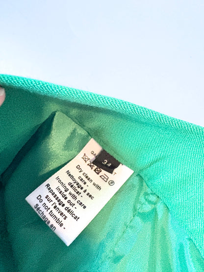 Joseph Eliston Gabardine Stretch Trousers Apple Green UK 6