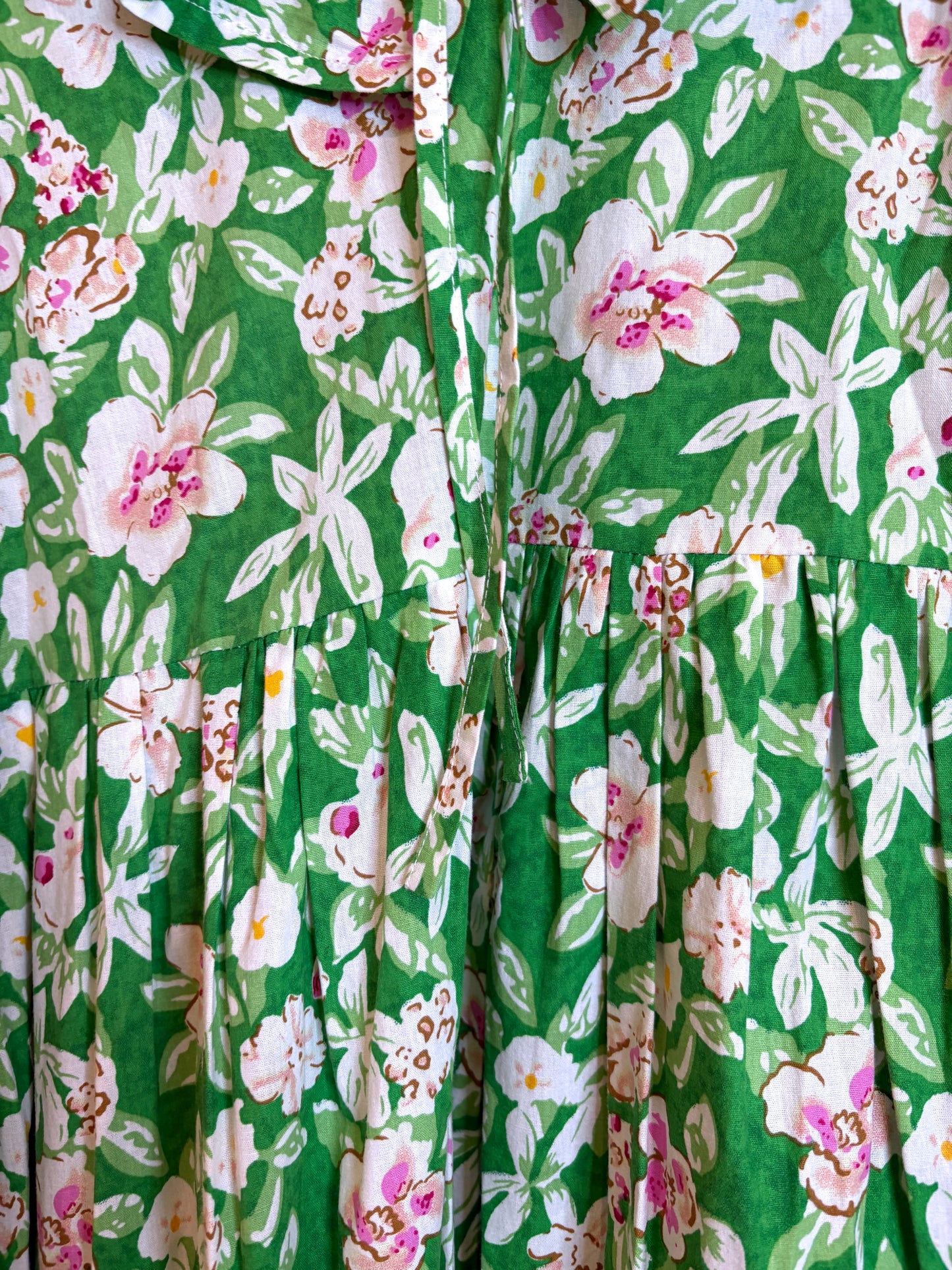Back by Sundown Riley Floral Cotton Dress M/L