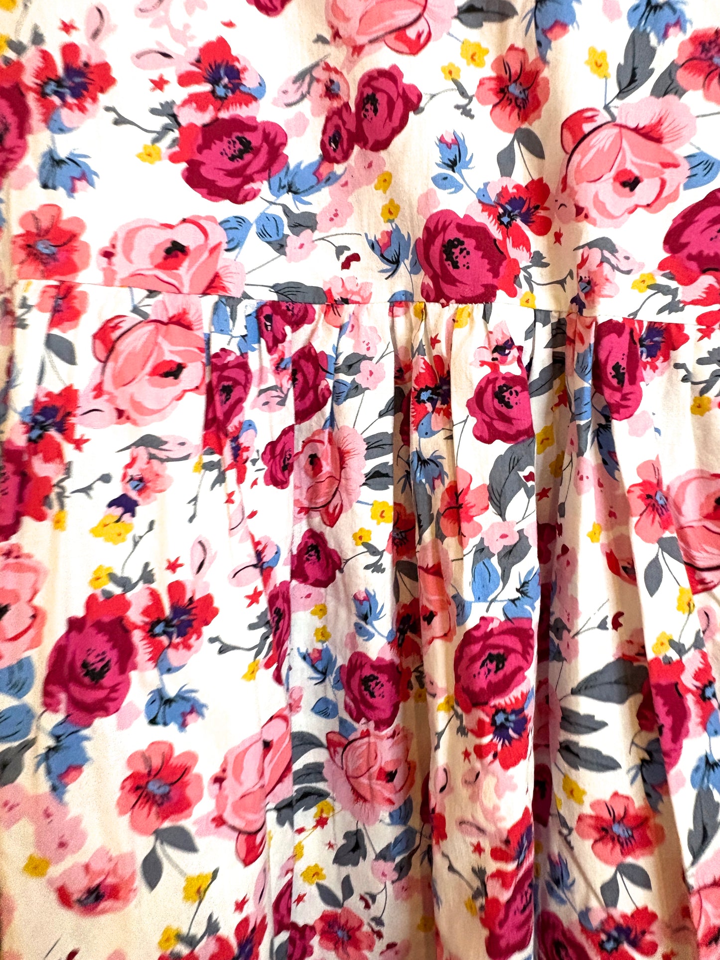 Back by Sundown Floral Midi Dress M/L