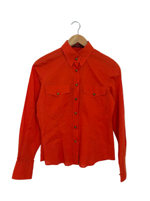 Burberry Cotton Orange Shirt UK 8