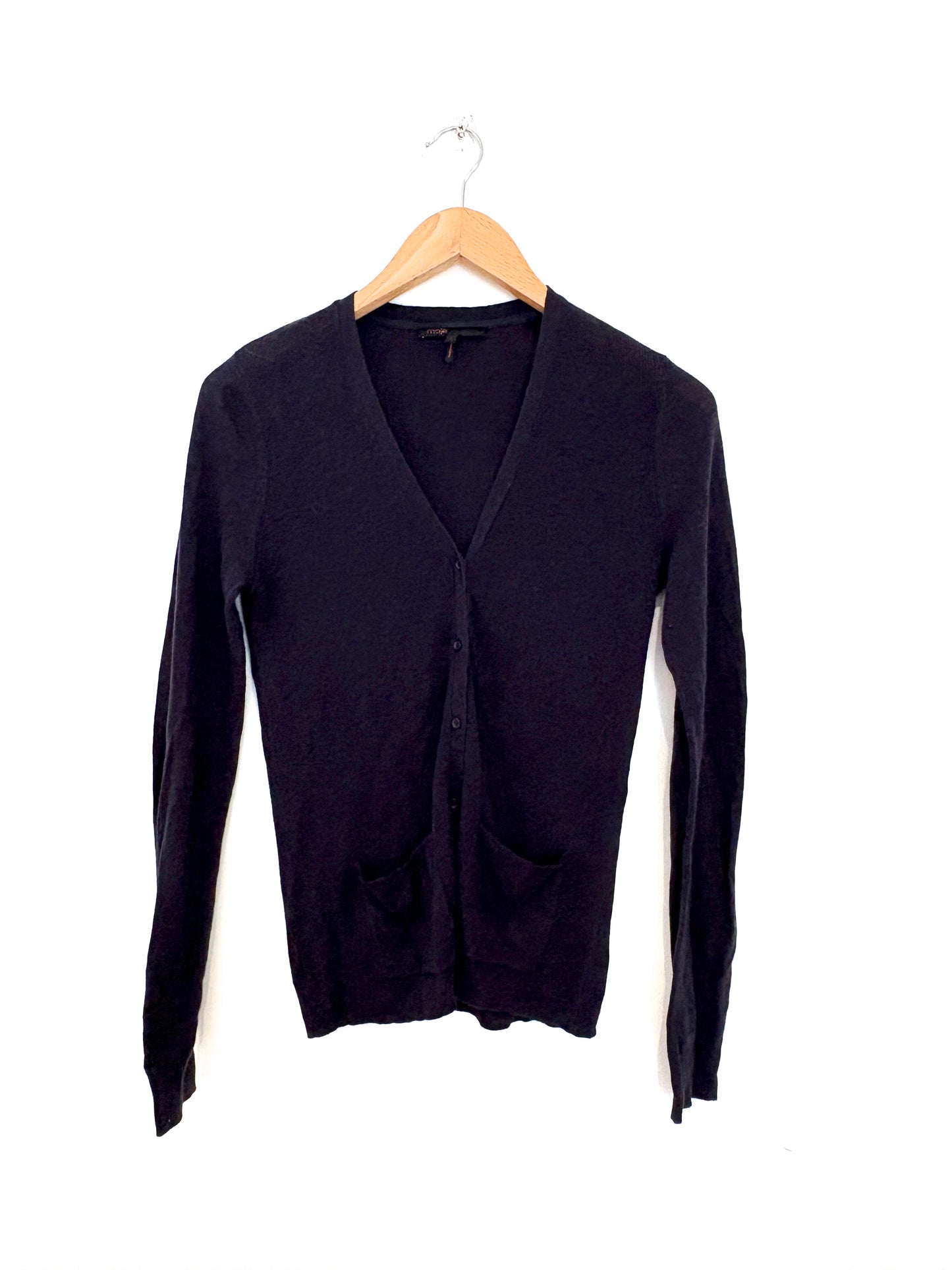 Maje Navy Cardigan