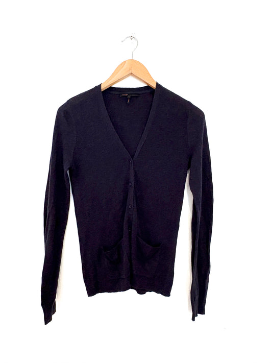 Maje Navy Cardigan