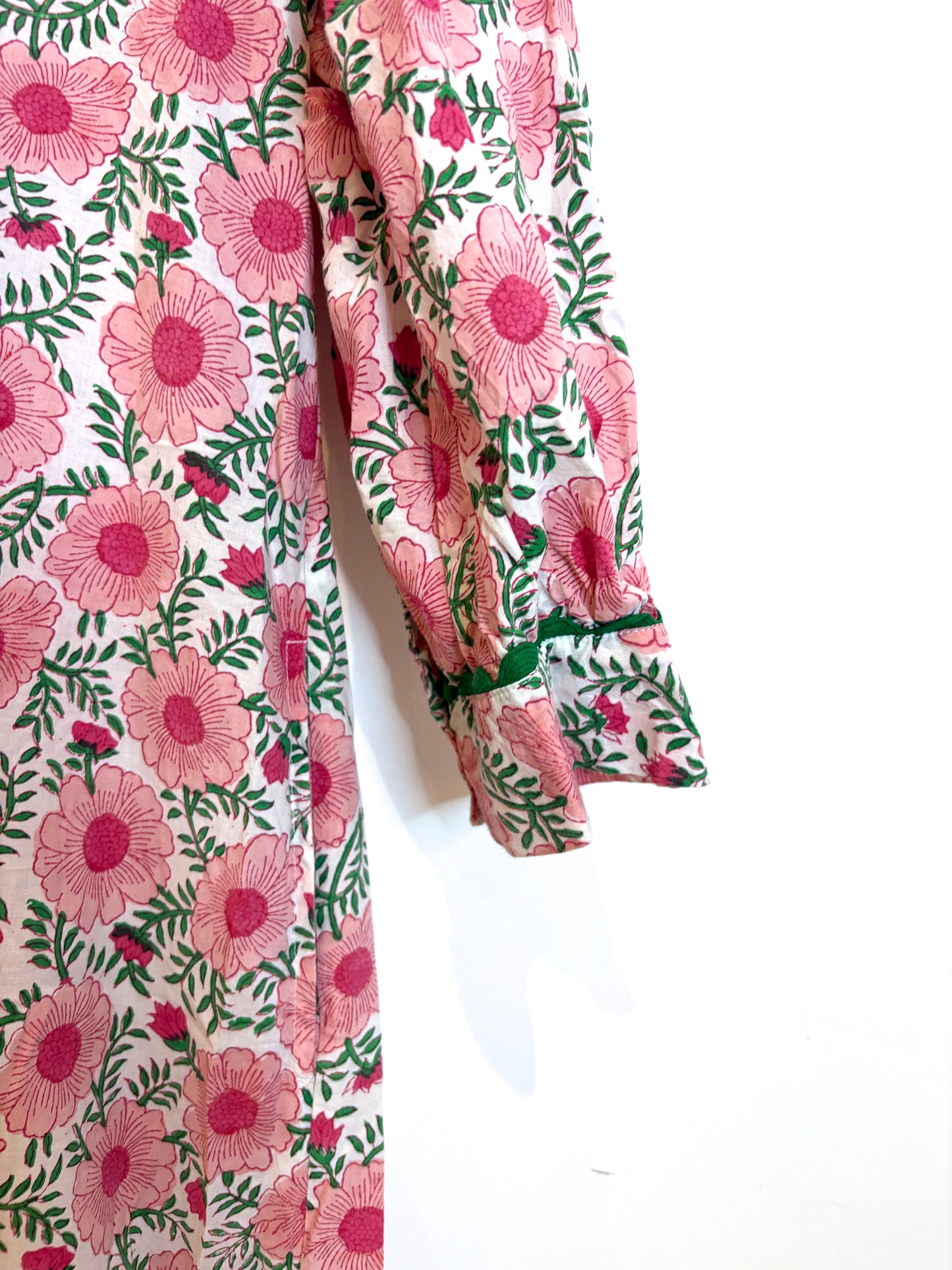 Pink City Prints Marigold Blush Margot Dress L