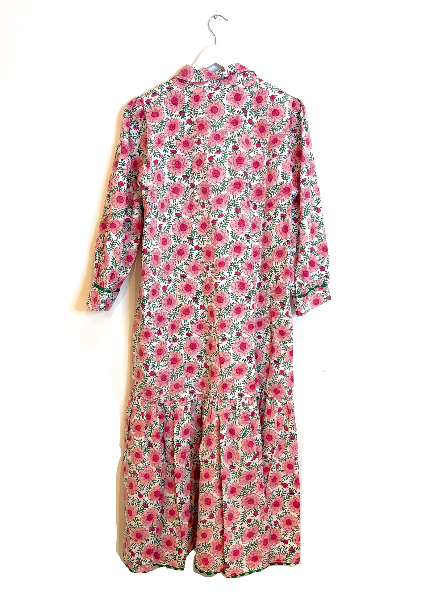 Pink City Prints Marigold Blush Margot Dress L