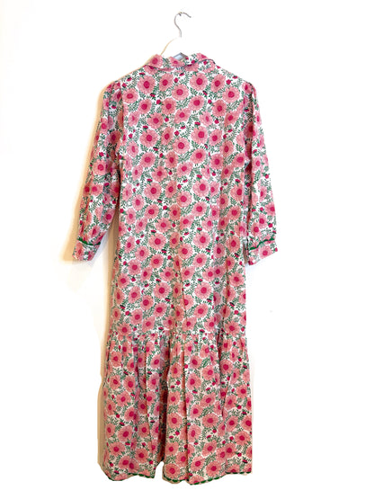 Pink City Prints Marigold Blush Margot Dress L