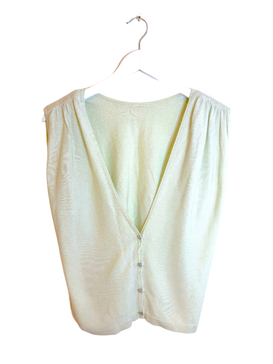 Ba&sh Light Green Blouse