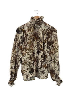 Lavi Couture Print Blouse XS