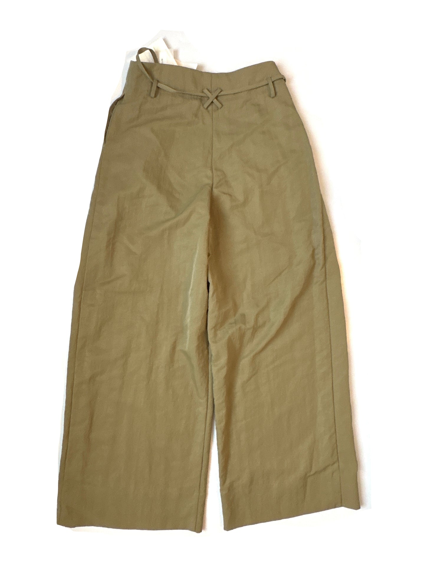 New With Tags Rejina Pyo Wide Leg Khaki Trousers UK 10