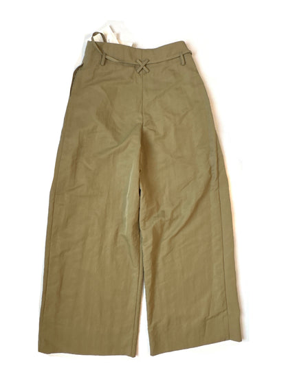 New With Tags Rejina Pyo Wide Leg Khaki Trousers UK 10