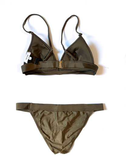 Reiss Raquel Pleat Bikini XS