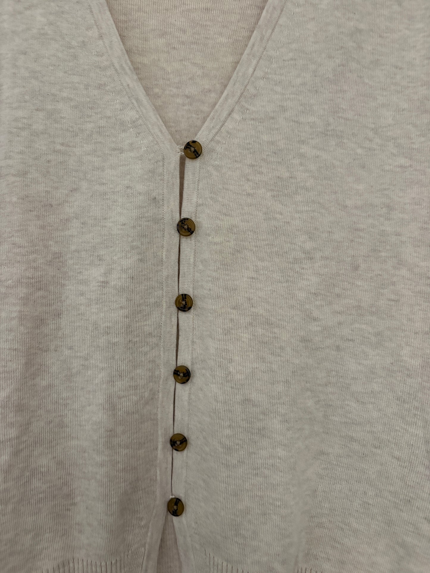 Whistles Oatmeal Sleeveless Tank S