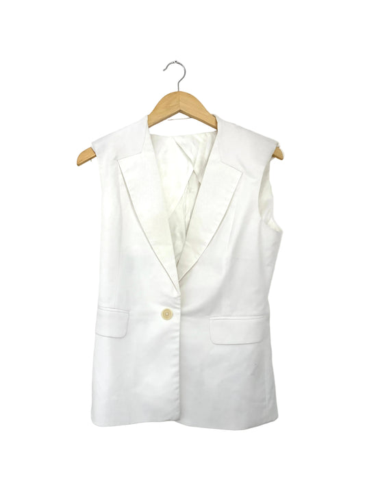 Karl Lagerfeld White Waistcoat