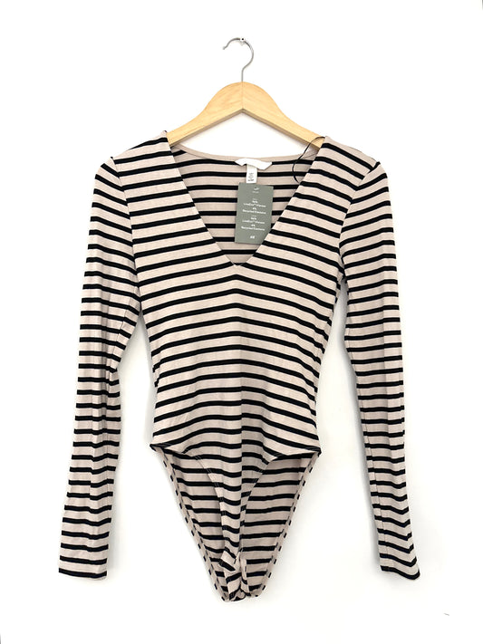H&m Striped bodice