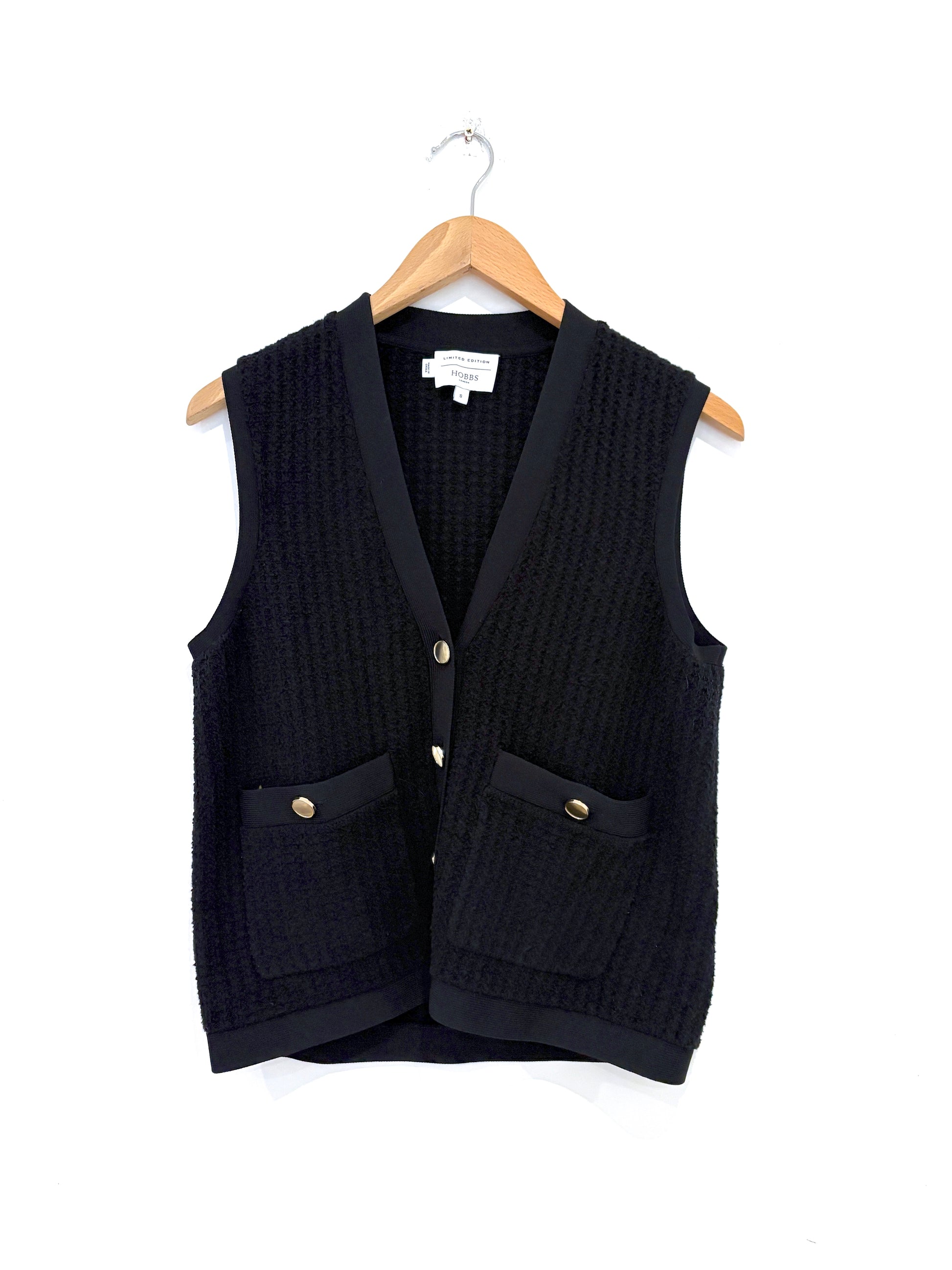 Hobbs Tatton Cotton Blend Knitted Vest