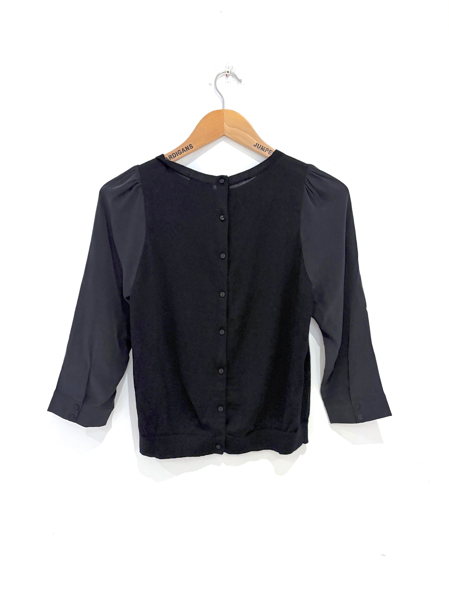 Cos Navy Blouse XS