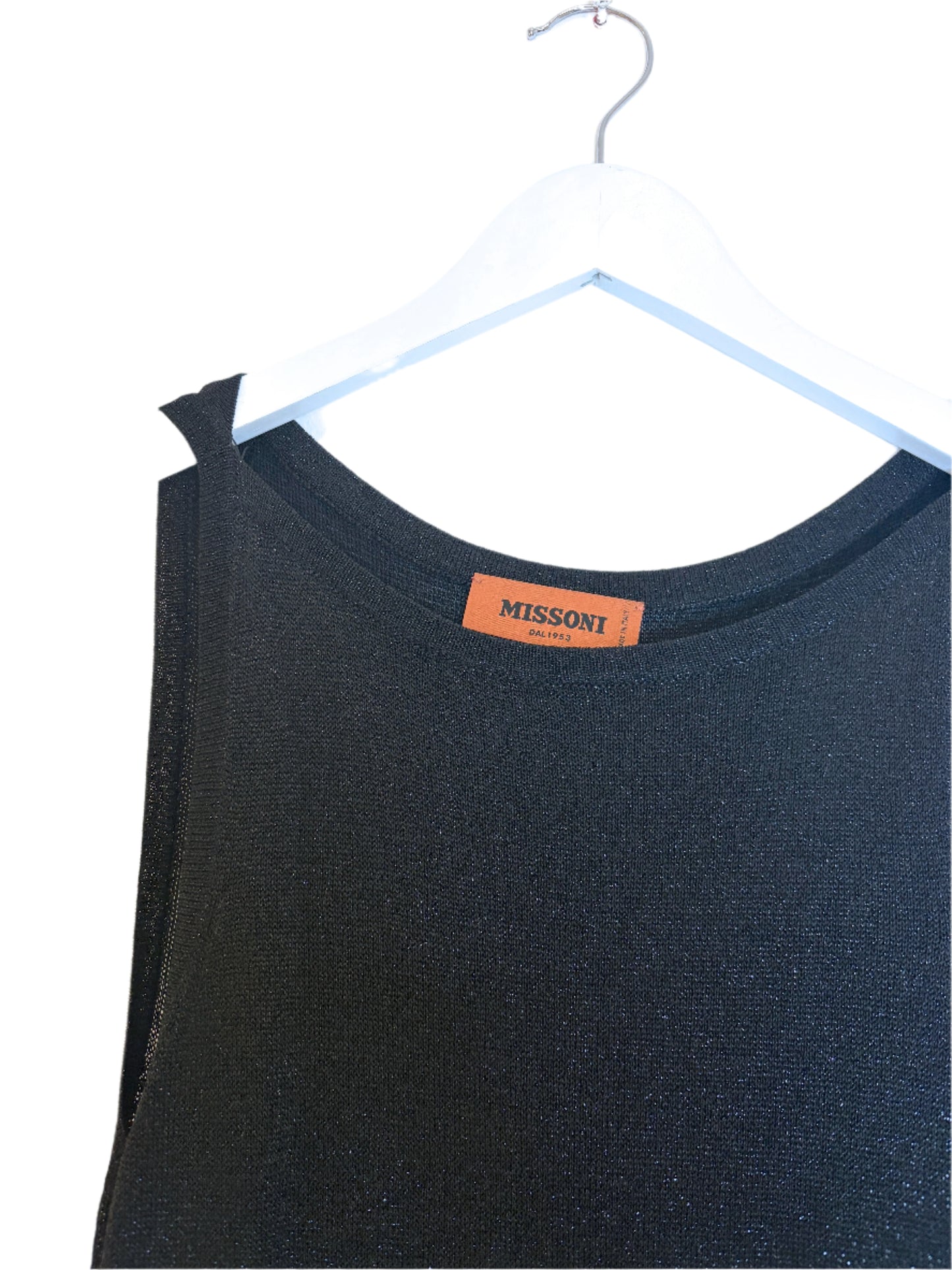 Missoni Black Shimmer Dress UK 6