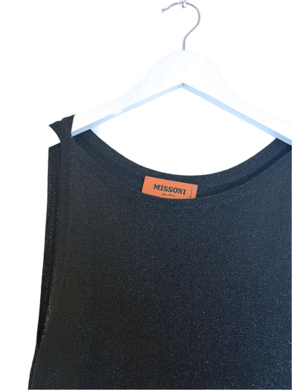 Missoni Black Shimmer Dress UK 6