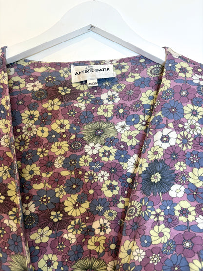 Antik Batik Antonia Multicolour Floral Shirt UK 8