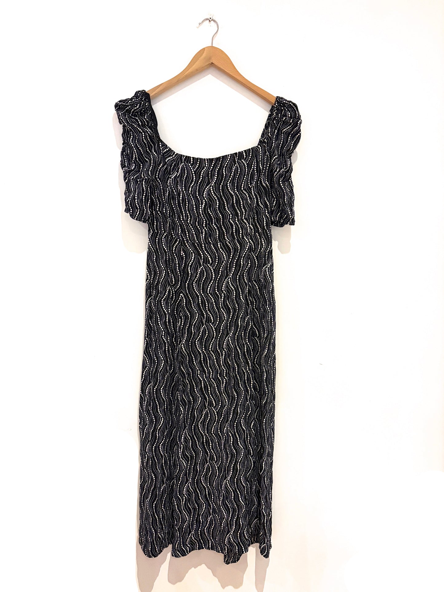 & Other Stories Printed Dress UK 10