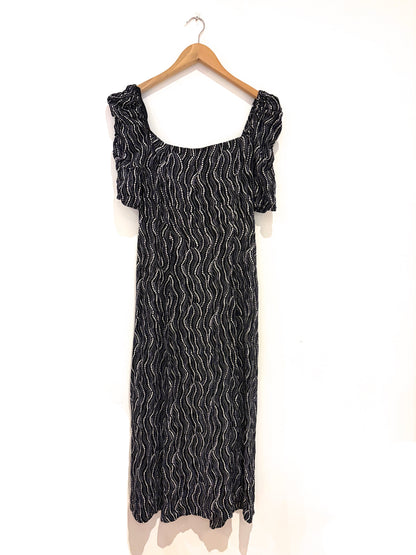 & Other Stories Printed Dress UK 10