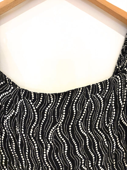 & Other Stories Printed Dress UK 10