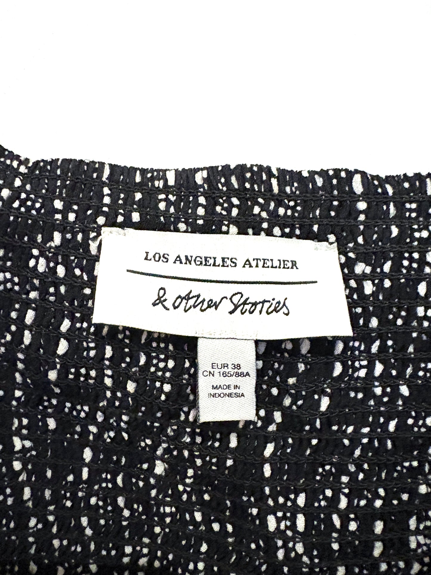 & Other Stories Printed Dress UK 10