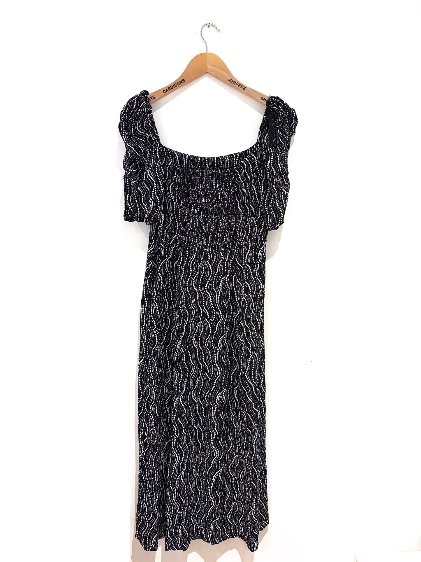 & Other Stories Printed Dress UK 10